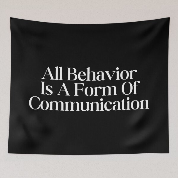 Item preview, All Behavior Is A Form Of Communication, Applied Behavior Analysis, Bcba Gift, Aba Therapy Gift ,Social Worker Mom Gift designed and sold by SWETA HALDER.