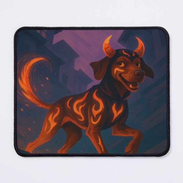 Item preview, Vizsla Fiery Demon Costume Cinematic Artwork designed and sold by Flying Doggo.