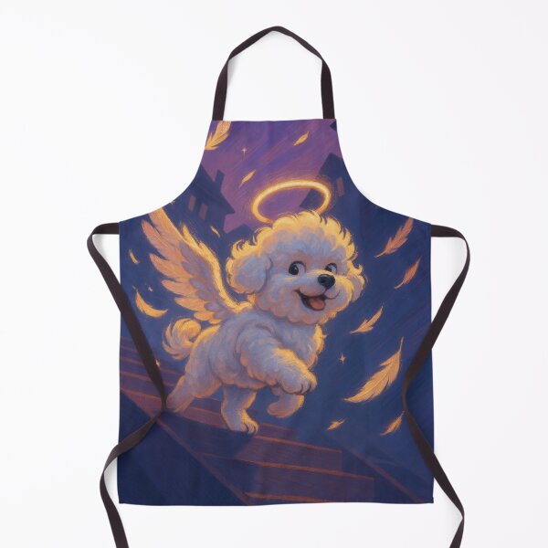 Item preview, Bichon Frise Angel Costume Fantasy Scene designed and sold by Flying Doggo.