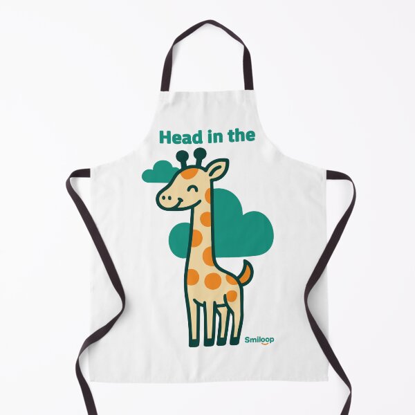 Item preview, Head in the Clouds – Funny Cute Giraffe Design designed and sold by Smiloop Kivivi.