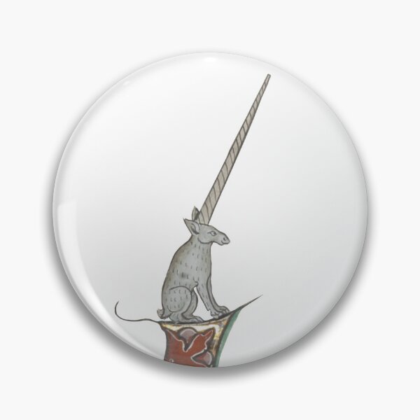 Item preview, Medieval unicorn marginalia designed and sold by IllmadeErrant.