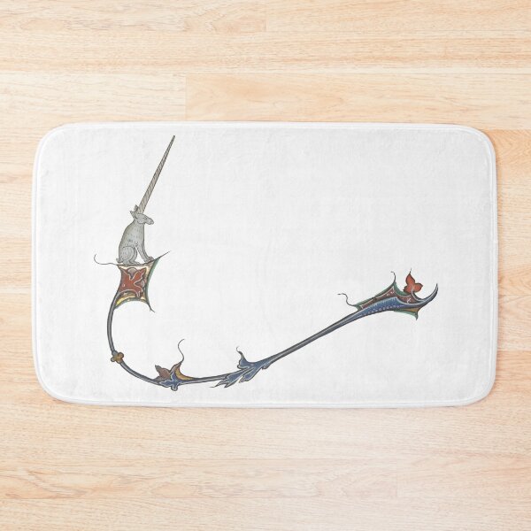 Item preview, Medieval unicorn marginalia designed and sold by IllmadeErrant.
