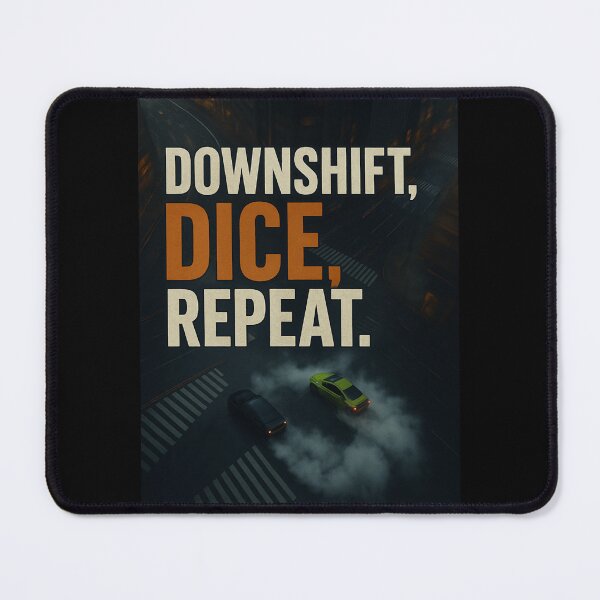 Item preview, Downshift, Dice, Repeat designed and sold by revved-roasted.