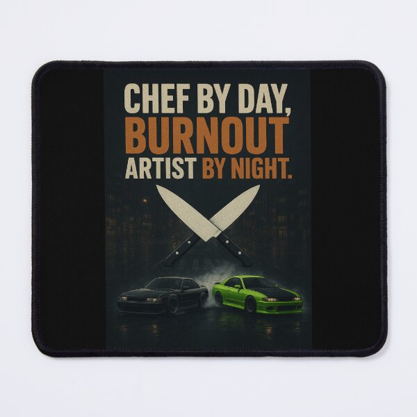 Item preview, "Chef by Day, Drift King by Night" designed and sold by revved-roasted.