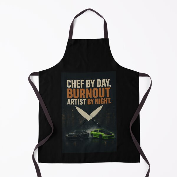 Item preview, "Chef by Day, Drift King by Night" designed and sold by revved-roasted.