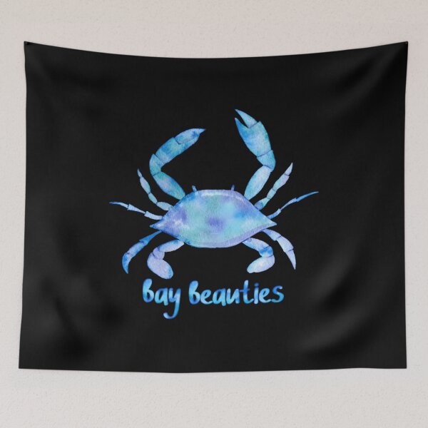 Item preview, Watercolor Blue Crab Bay Beauties designed and sold by neyvrvdpez49.