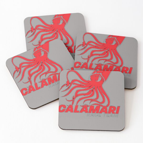 Item preview, CALAMARI-RACE-TEAM-LOGO-COLOR-SQUARE designed and sold by BrianJLyle.
