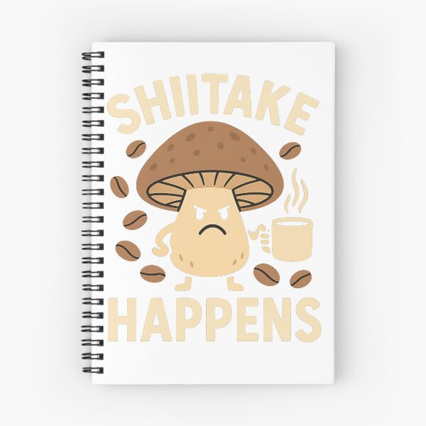 Item preview, Shiitake Happens – Coffee Bean Chaos designed and sold by QuestandQuirk.