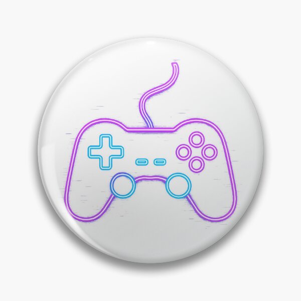 Artikelvorschau, Retro Neon Gamepad entworfen und verkauft von PastelLab.