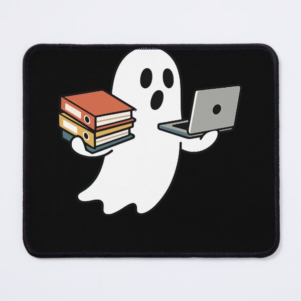 Item preview, Halloween Office Ghost Funny Laptop Work designed and sold by LoomLevel.