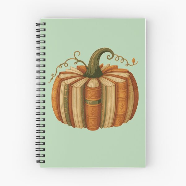 Item preview, Pumpkin made of books literary fall art designed and sold by September17th.