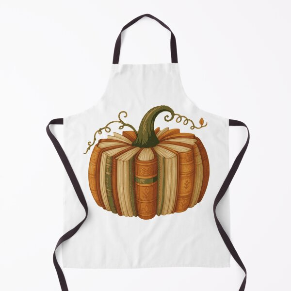 Item preview, Pumpkin made of books literary fall art designed and sold by September17th.