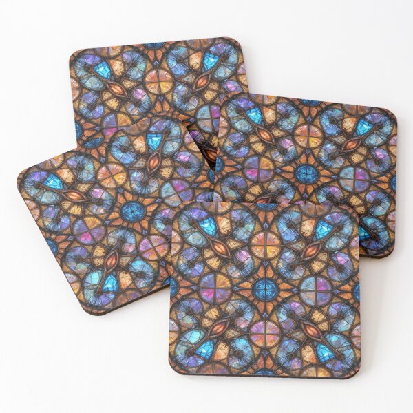Item preview, Intricate Stained Glass Pattern designed and sold by InezPhotography.