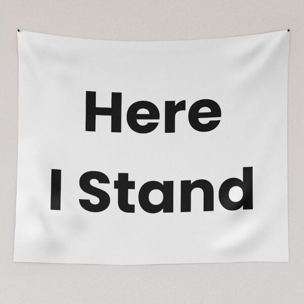 Item preview, Here I Stand designed and sold by The Winning Formula™ Prints.