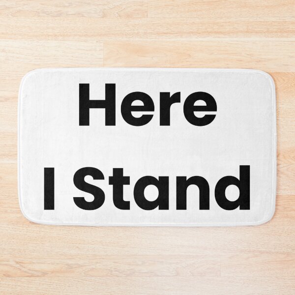 Item preview, Here I Stand designed and sold by The Winning Formula™ Prints.