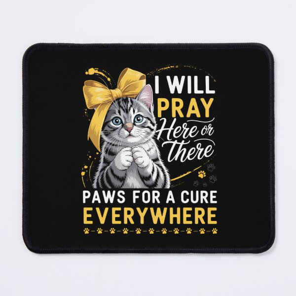 Item preview, Paws For Cure Pray Cat Copd Awareness Men Women designed and sold by tearbytea.