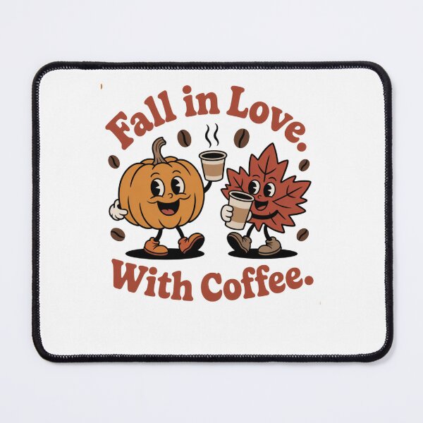 Item preview, Fall in love with Coffee cute autum coffee drinker designed and sold by snowry.