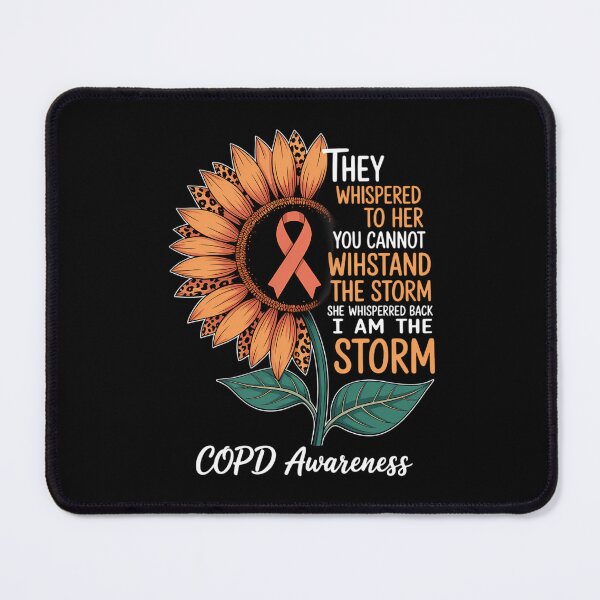 Item preview, She Whispered Back I Am The Storm COPD Awareness designed and sold by tearbytea.