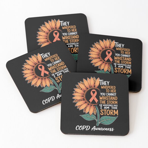 Item preview, She Whispered Back I Am The Storm COPD Awareness designed and sold by tearbytea.