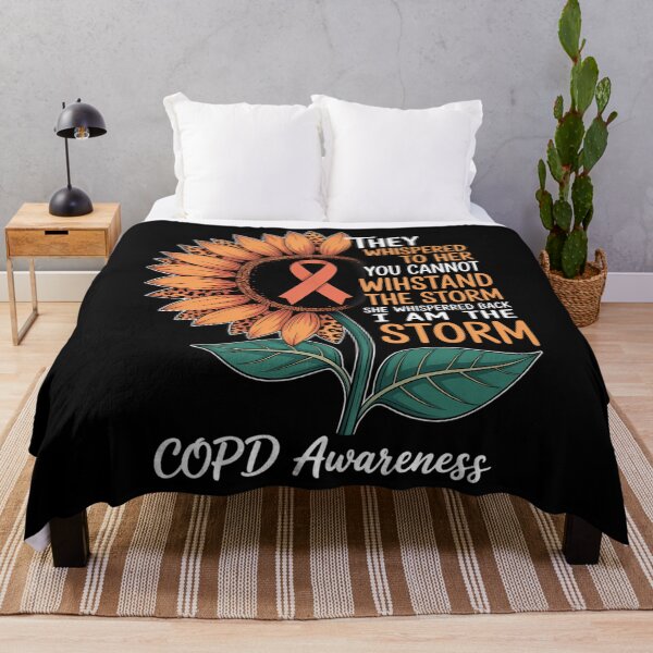 Item preview, She Whispered Back I Am The Storm COPD Awareness designed and sold by tearbytea.