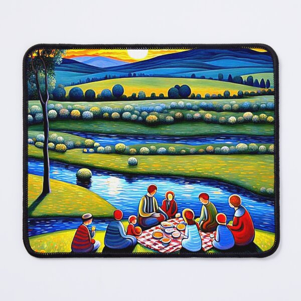 Item preview, Picnic by the river 1 designed and sold by George Hutton Hunter.