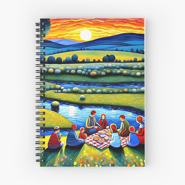 Item preview, Picnic by the river 1 designed and sold by George Hutton Hunter.