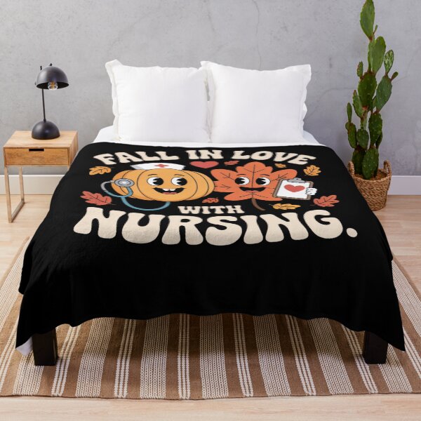 Item preview, Fall in love with Nursing cute autum nurse designed and sold by snowry.