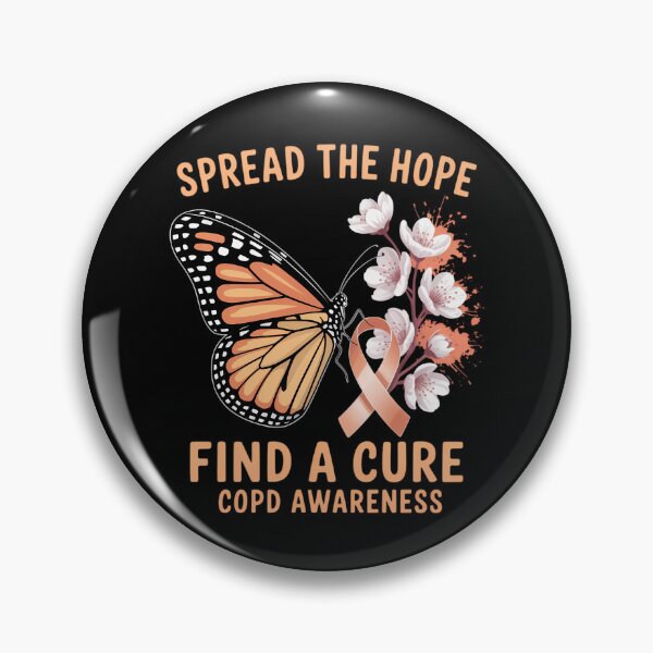 Item preview, Spread The Hope Find A Cure COPD Awareness designed and sold by tearbytea.