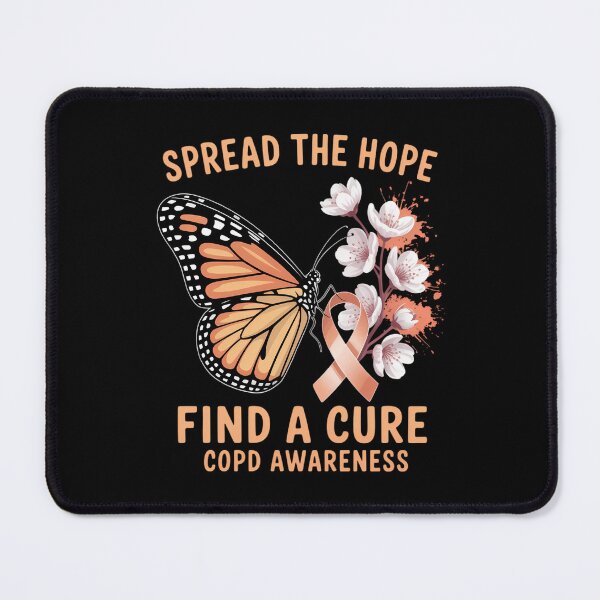 Item preview, Spread The Hope Find A Cure COPD Awareness designed and sold by tearbytea.