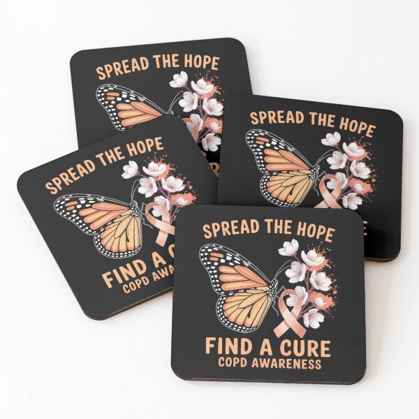 Item preview, Spread The Hope Find A Cure COPD Awareness designed and sold by tearbytea.