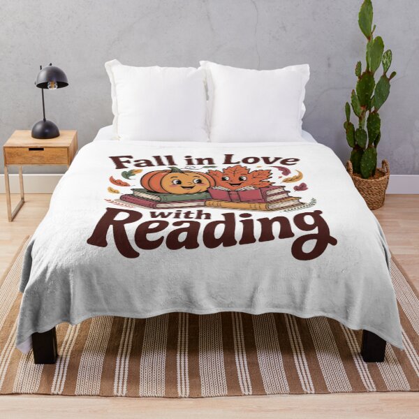 Item preview, Fall in love with Reading cute autum reader librarian designed and sold by snowry.