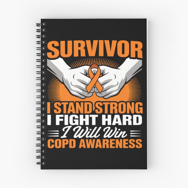 Item preview, SURVIVOR I STAND STRONG COPD Awareness designed and sold by tearbytea.