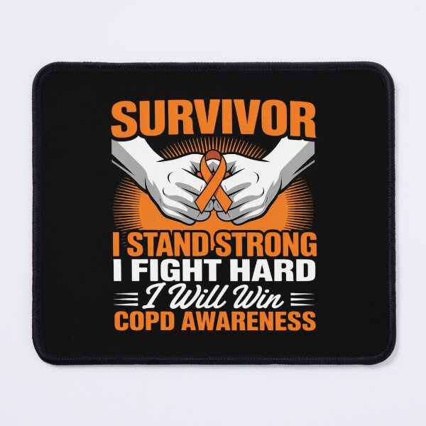Item preview, SURVIVOR I STAND STRONG COPD Awareness designed and sold by tearbytea.