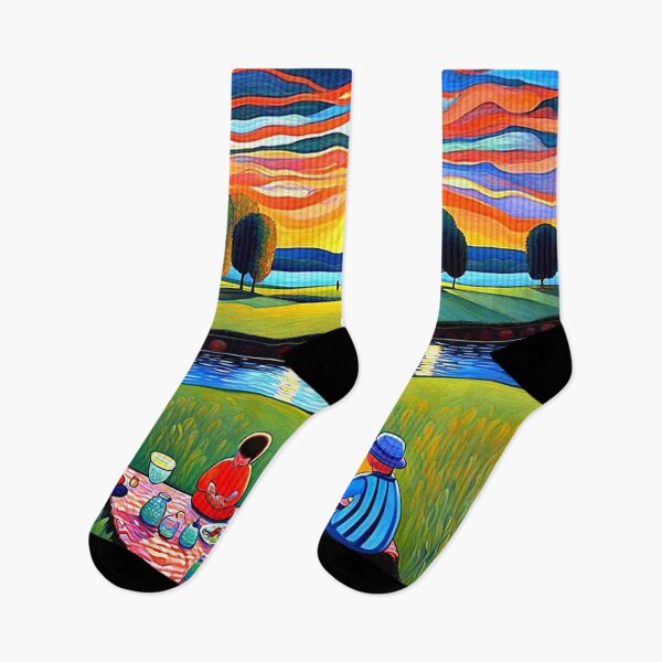 Item preview, Picnic by the river 2 designed and sold by George Hutton Hunter.