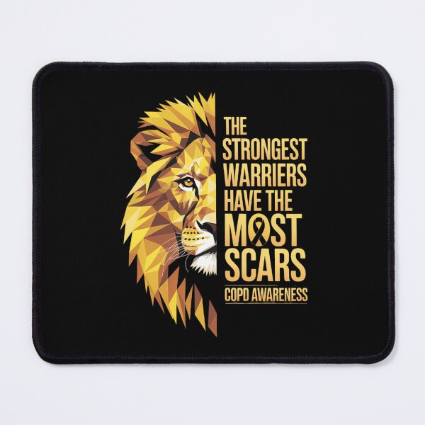 Item preview, The Strongest Copd Warriors Have The Most Scars designed and sold by tearbytea.