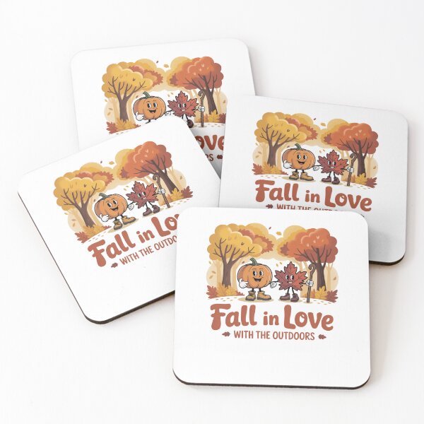 Item preview, Fall in love with the outdoors cute autum hiker designed and sold by snowry.