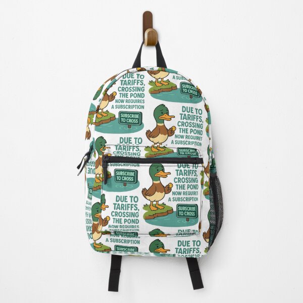 Item preview, Funny Duck Tariff Joke – Subscription to Cross the Pond designed and sold by TeeTimeTreasure.