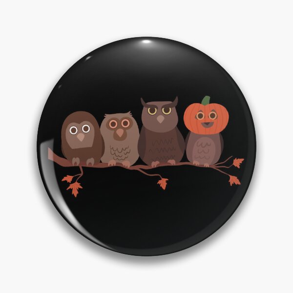 Artikelvorschau, Fröhliche Owloween (Eule, Halloween) entworfen und verkauft von WatershipBound.