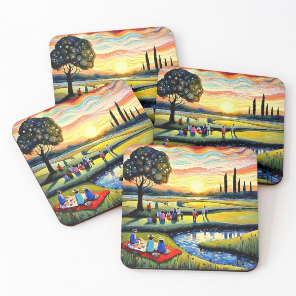 Item preview, Picnic by the river 3 designed and sold by George Hutton Hunter.
