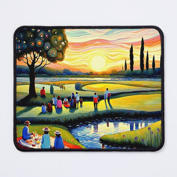 Item preview, Picnic by the river 3 designed and sold by George Hutton Hunter.
