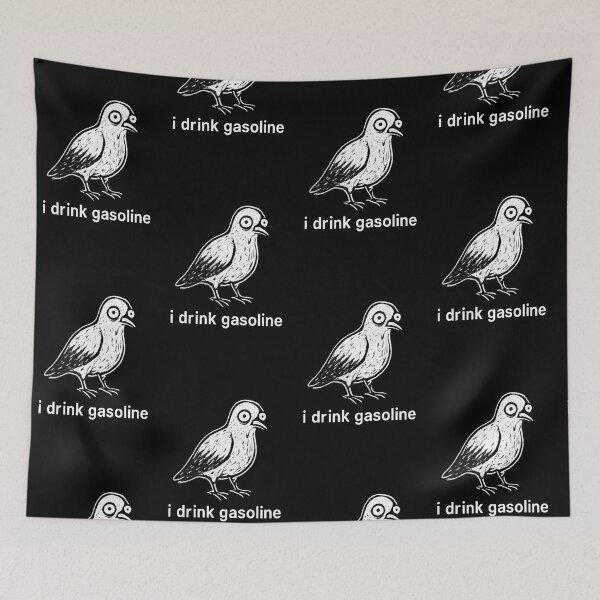Item preview, I Drink Gasoline Bird designed and sold by Zoologybestiary.