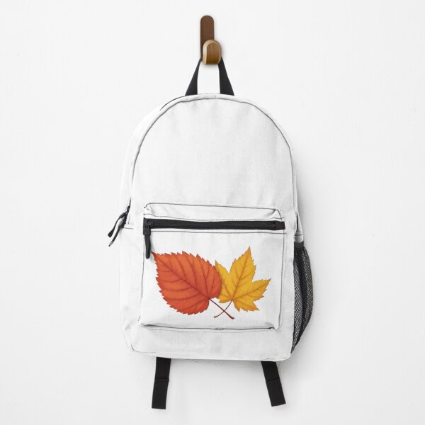 Item preview, Falling for fall – cozy autumn red & yellow leaf design designed and sold by designsoftinaa.