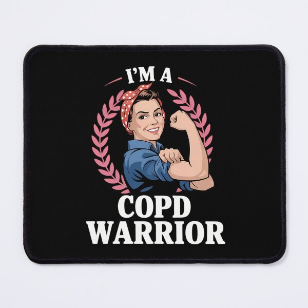 Item preview, Womens Im a COPD Warrior Chronic Obstructive Pulmonary Disease designed and sold by tearbytea.