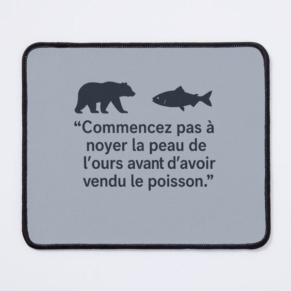 Item preview, Don't start drowning the bear's skin before you've sold the fish designed and sold by Bratak.