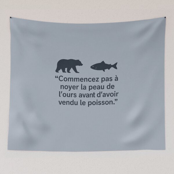 Item preview, Don't start drowning the bear's skin before you've sold the fish designed and sold by Bratak.