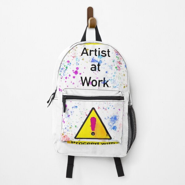 Item preview, Caution Artist at Work designed and sold by NeilInglisArt.
