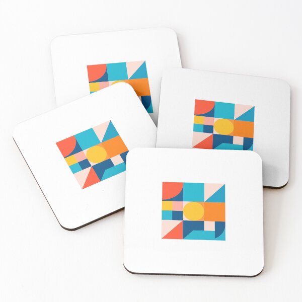 Item preview, Colorful geometric abstract design designed and sold by Darrkii.