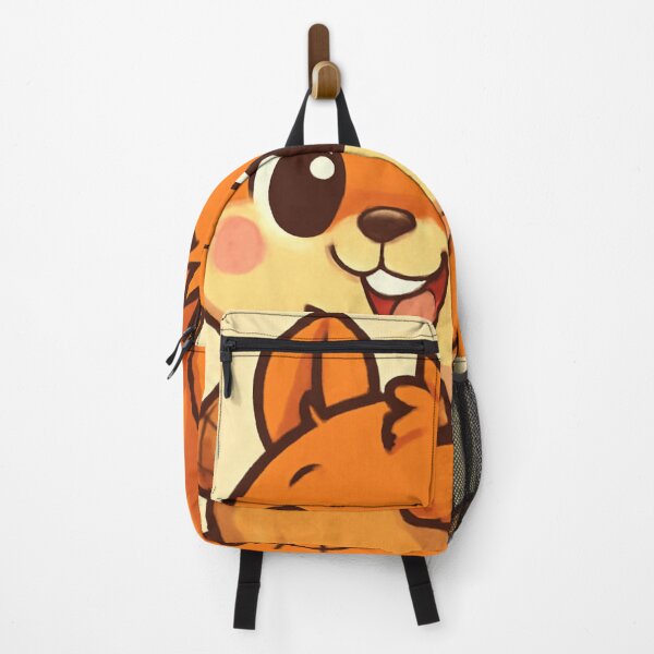 Item preview, Cheeky Cartoon Squirrel with Giant Nut designed and sold by Stickerrwallah.