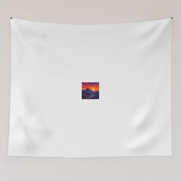 Item preview, Digital sunset landscape designed and sold by Darrkii.