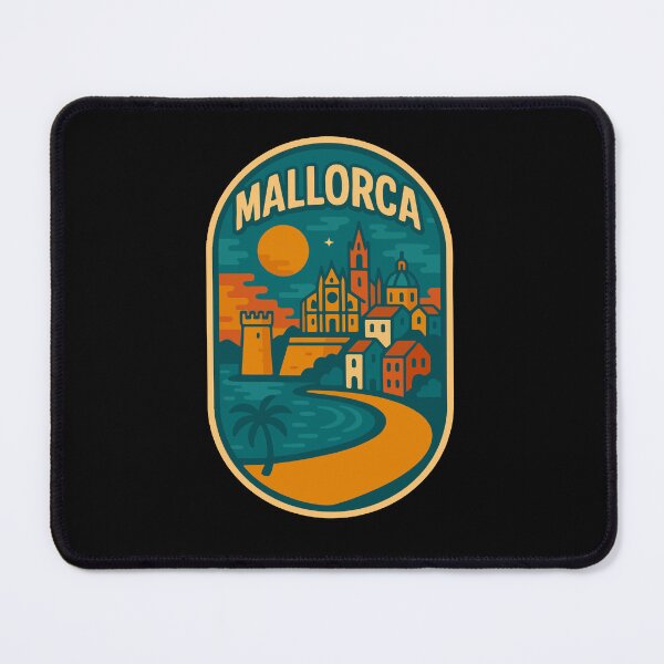 Item preview, Mallorca Travel Souvenir Sticker designed and sold by rogue-design.